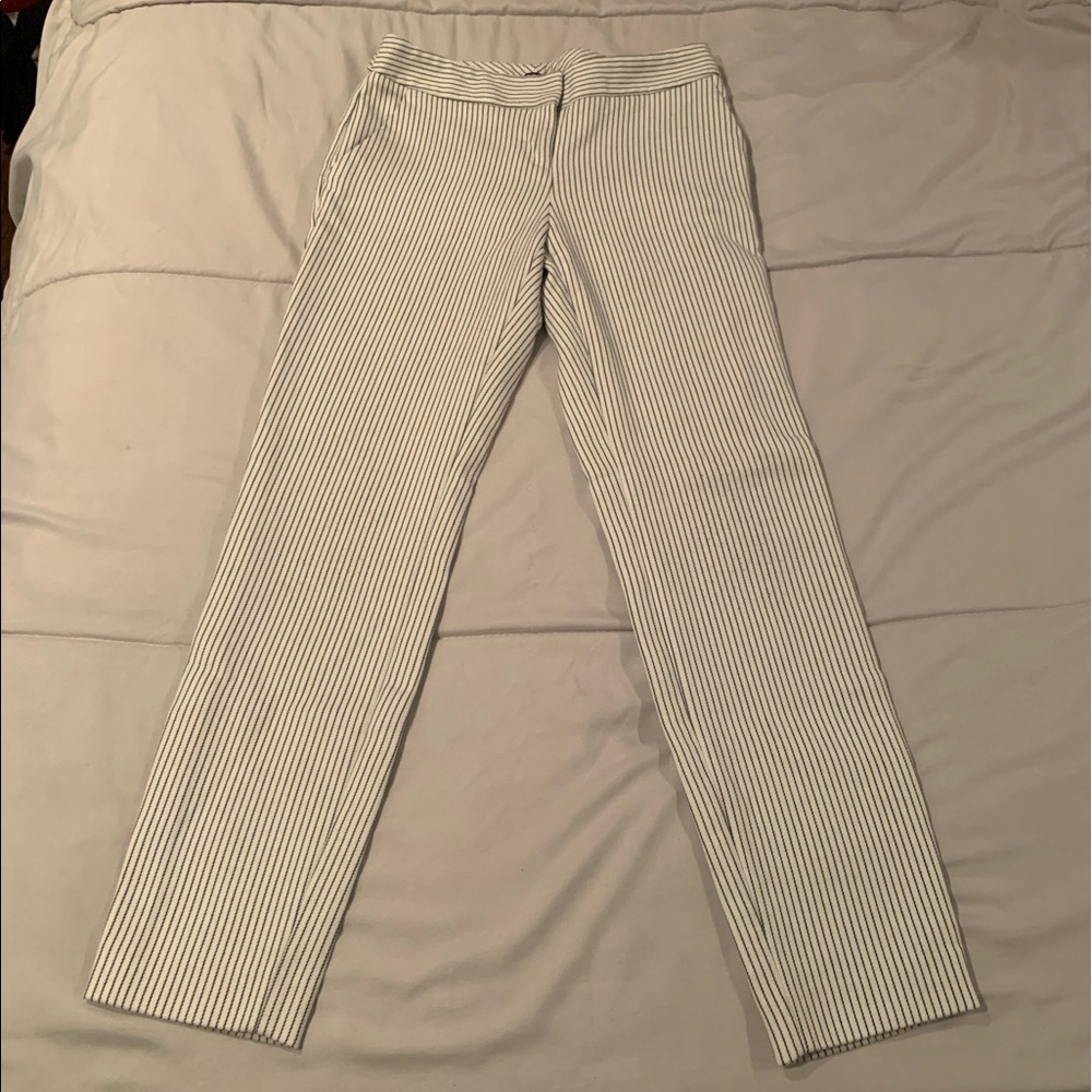 Express | White Columnist Ankle Dress Pants
